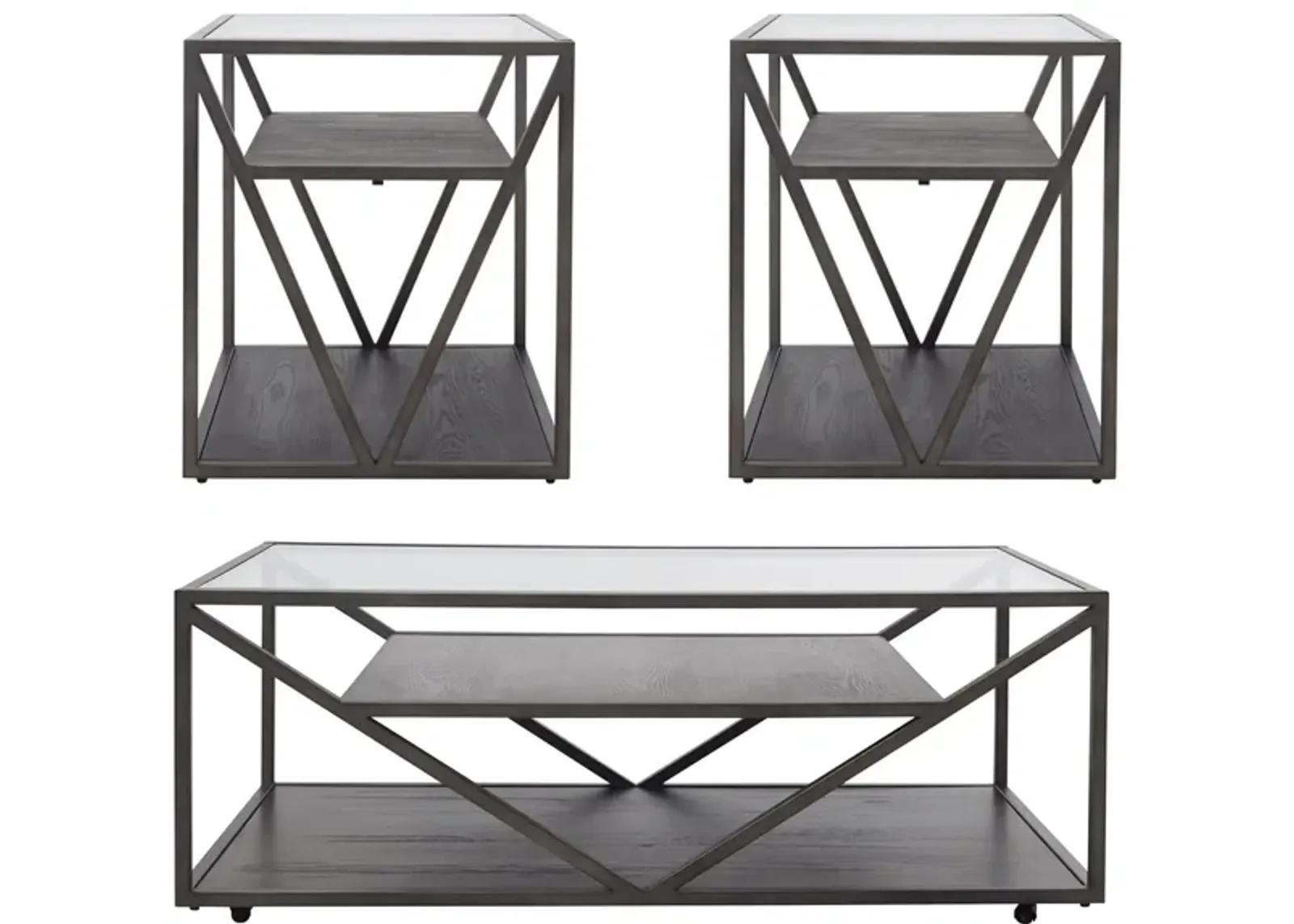 Barista 3-pc. Occasional Tables in Brown by Liberty Furniture