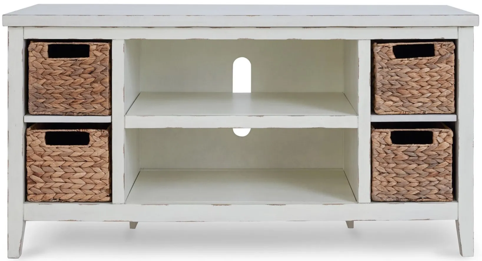 Mirimyn TV Stand in White by Ashley Express