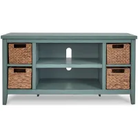 Mirimyn TV Stand in Teal by Ashley Express