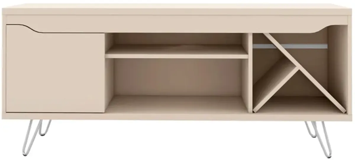 Baxter 53" TV Stand in Off White by Manhattan Comfort