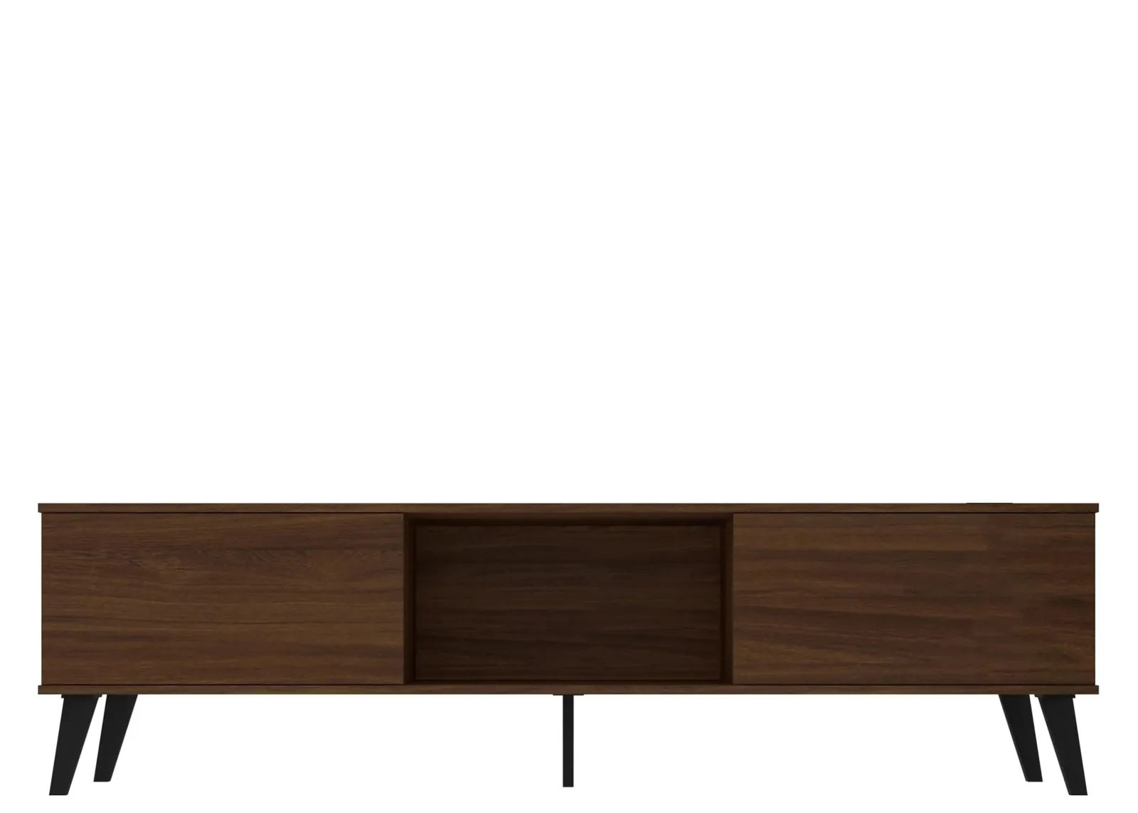 Doyers 70" TV Stand in Nut Brown by Manhattan Comfort