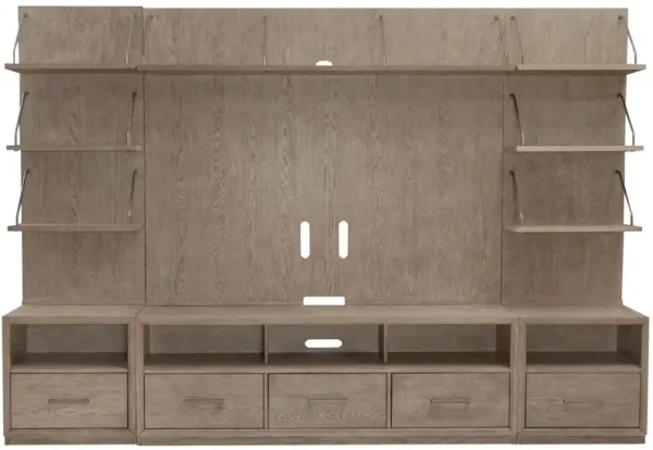 City Scape Entertainment Center w/Piers