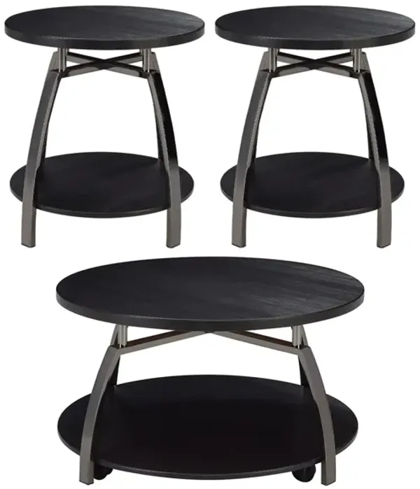 Astro 3pc Occasional Table Sets