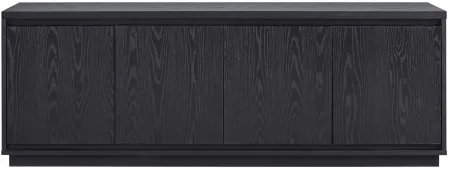 Presque TV Stand in Black Grain by Hudson & Canal