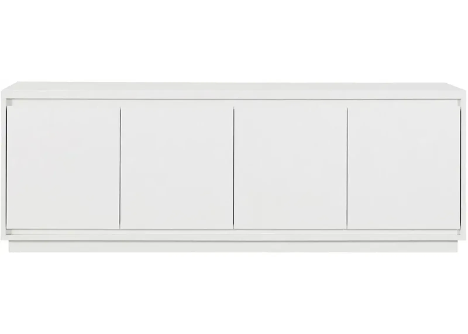 Presque TV Stand in White by Hudson & Canal