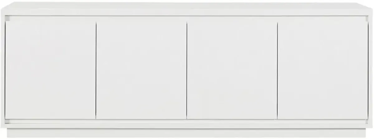 Presque TV Stand in White by Hudson & Canal