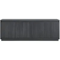 Presque TV Stand in Charcoal Gray by Hudson & Canal