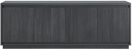 Presque TV Stand in Charcoal Gray by Hudson & Canal