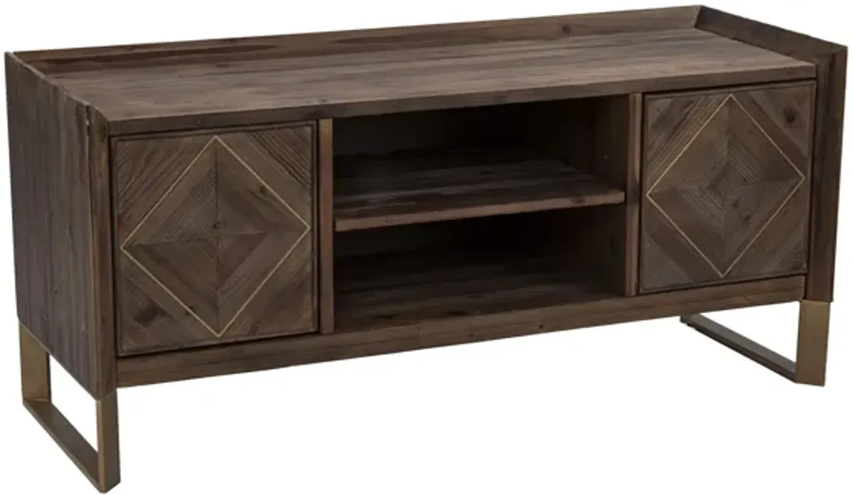 Giuliana Reclaimed Media Stand