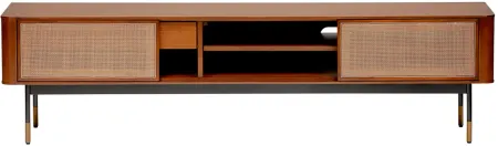 Miriam 71" Media Stand in Brown by EuroStyle