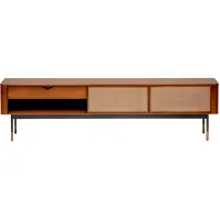 Miriam 71" Media Stand in Brown by EuroStyle