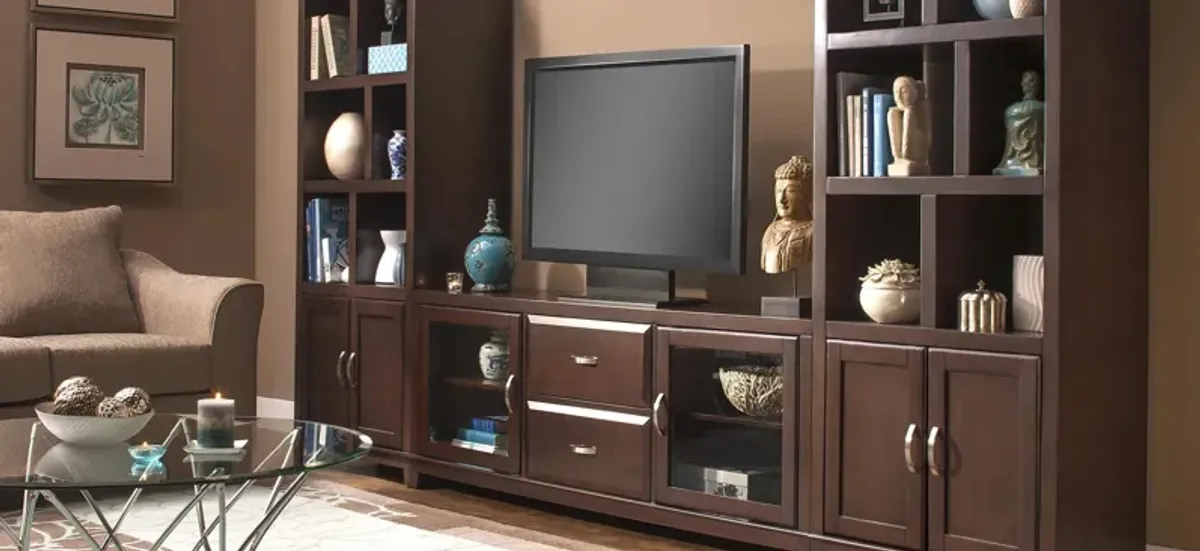 Granthom 3-pc. Wall Unit w/ 72" TV Console