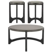 Gerald 3-pc Occasional Tables in Brown by Liberty Furniture