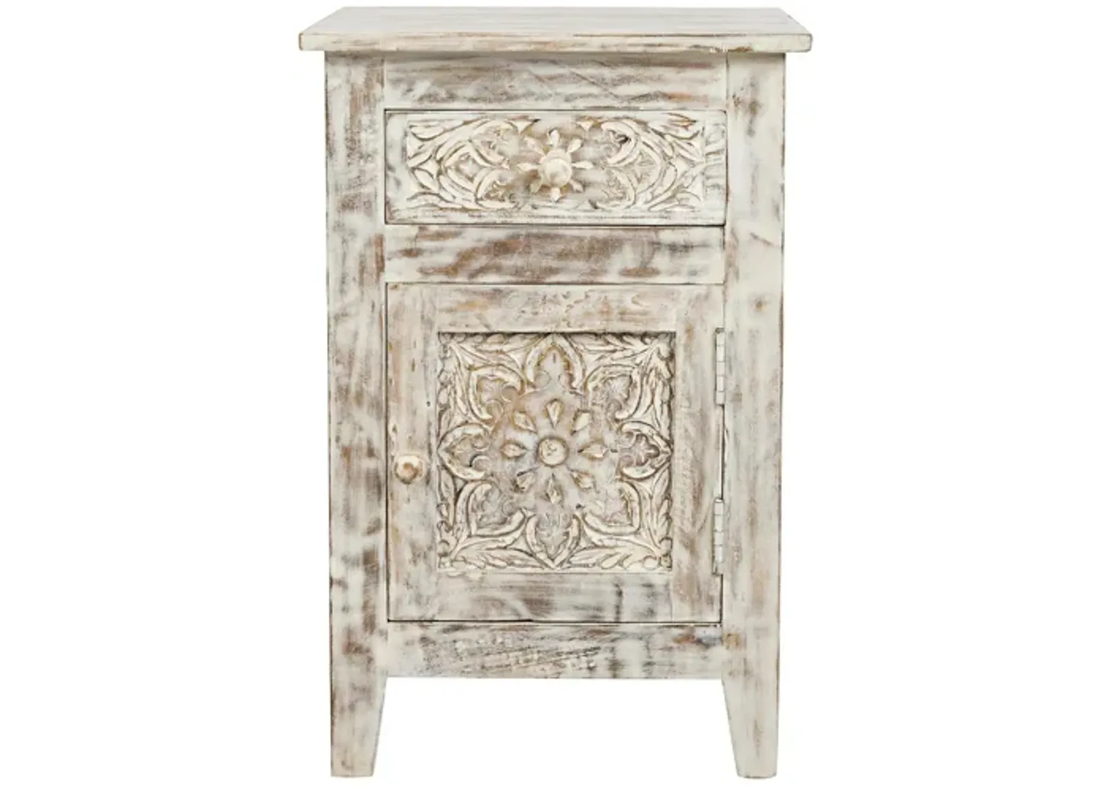 Global Furniture Archive Accent Table in Ivory by Jofran