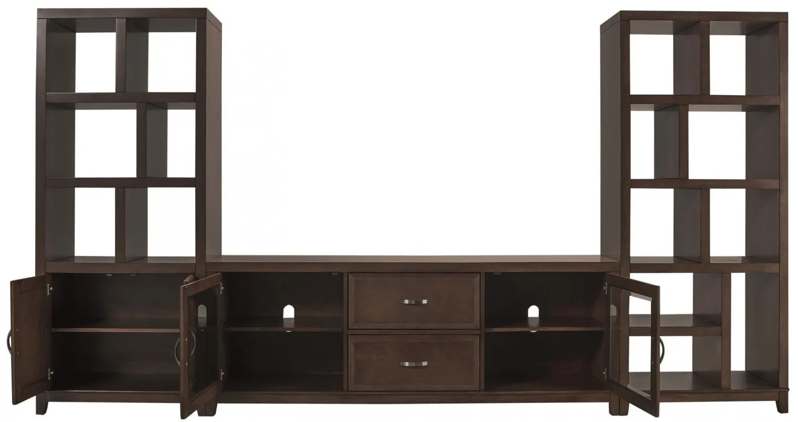 Granthom 3-pc. Wall Unit w/ 72" TV Console in Parkview by Bellanest