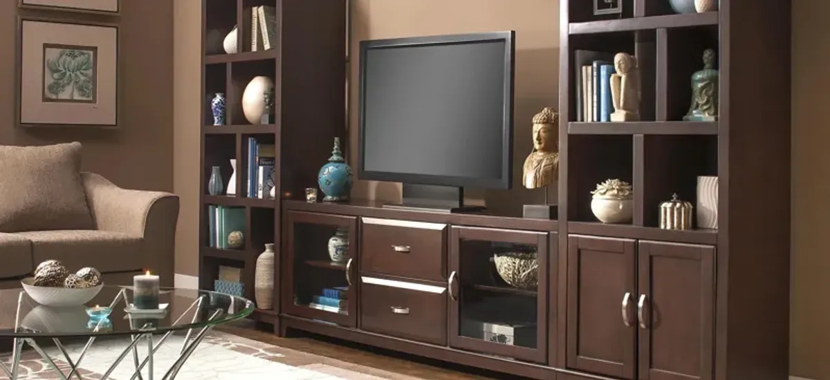 Granthom 3-pc. Wall Unit w/ 72" TV Console