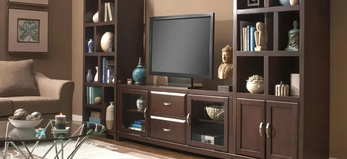 Granthom 3-pc. Wall Unit w/ 72" TV Console