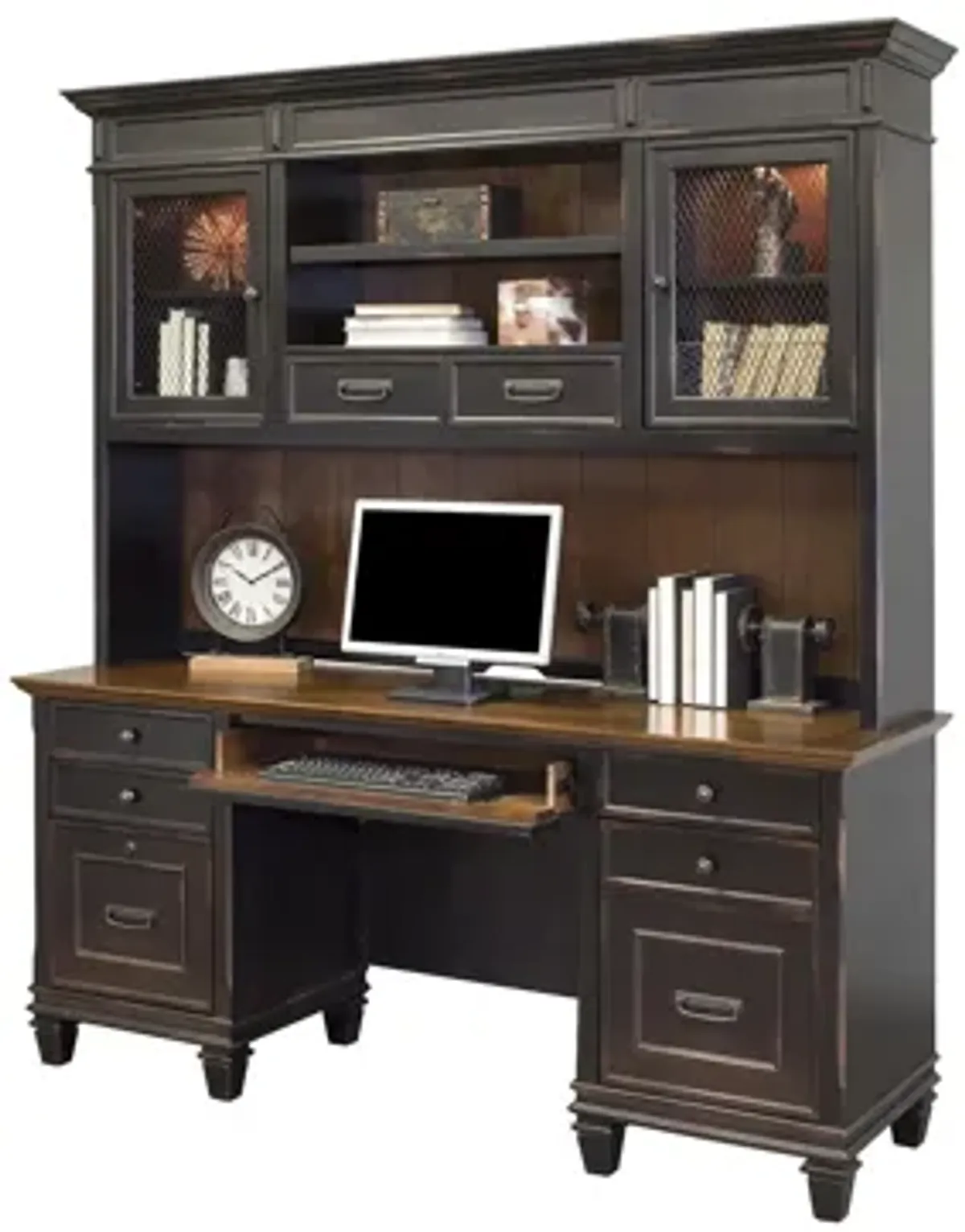 Hartford Credenza w/ Hutch