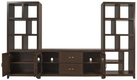 Granthom 3-pc. Wall Unit w/ 60" TV Console in Parkview by Bellanest