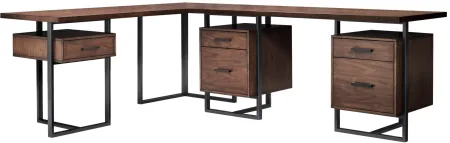 Chester 3-pc. Home Office Set in Walnut by Homelegance