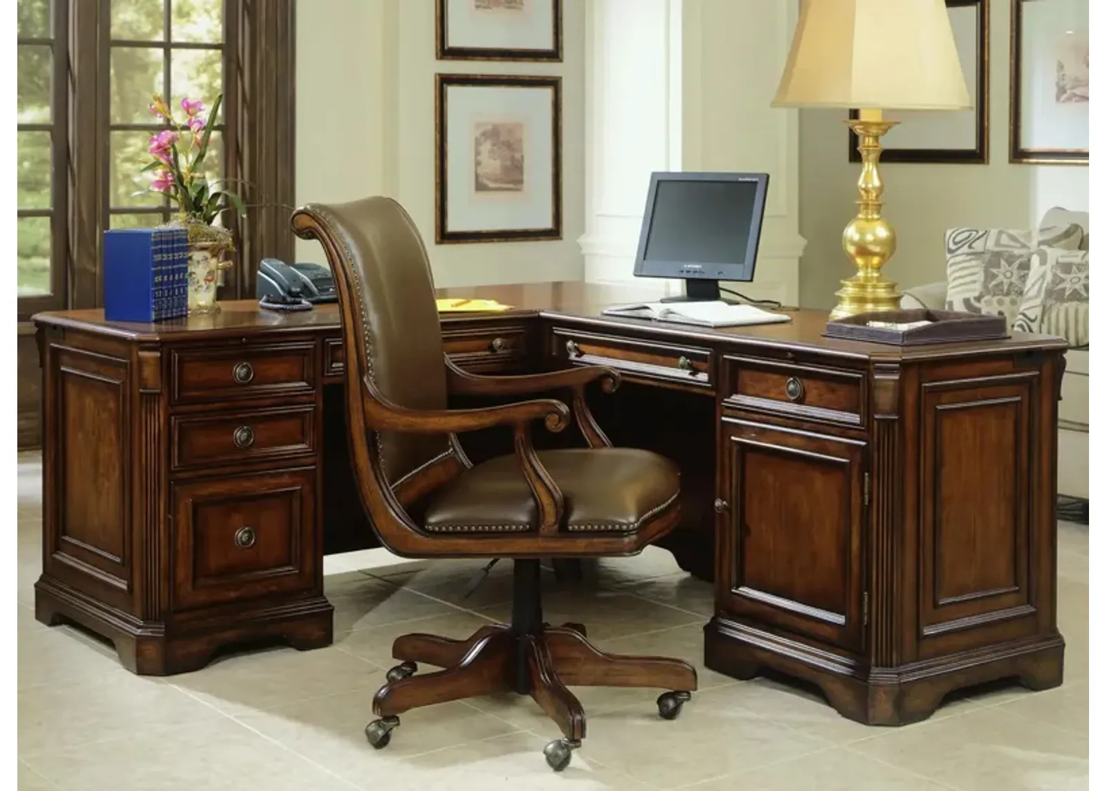 Brookhaven 2-pc. Executive Desk