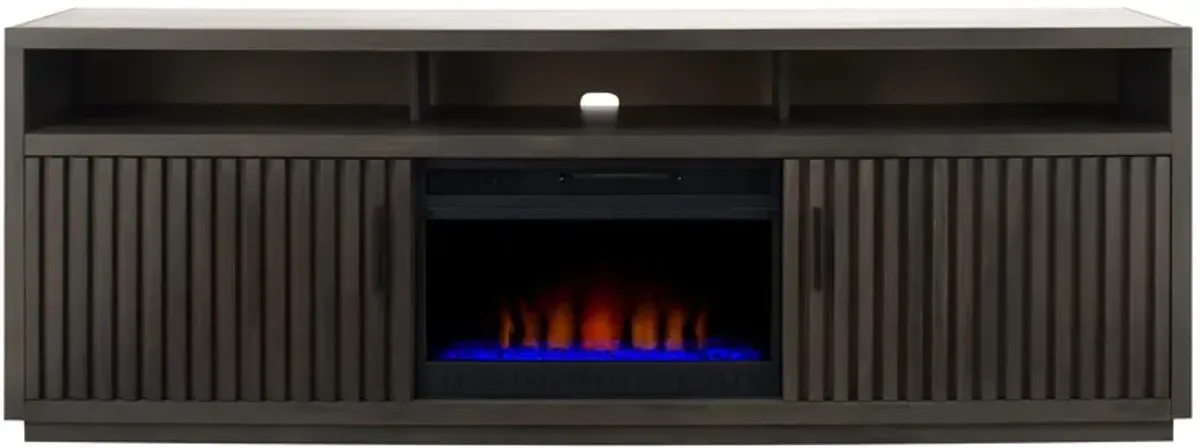 Henty 84" TV Console with Fireplace