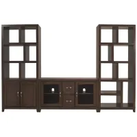 Granthom 3-pc. Wall Unit w/ 48" TV Console in Parkview by Bellanest