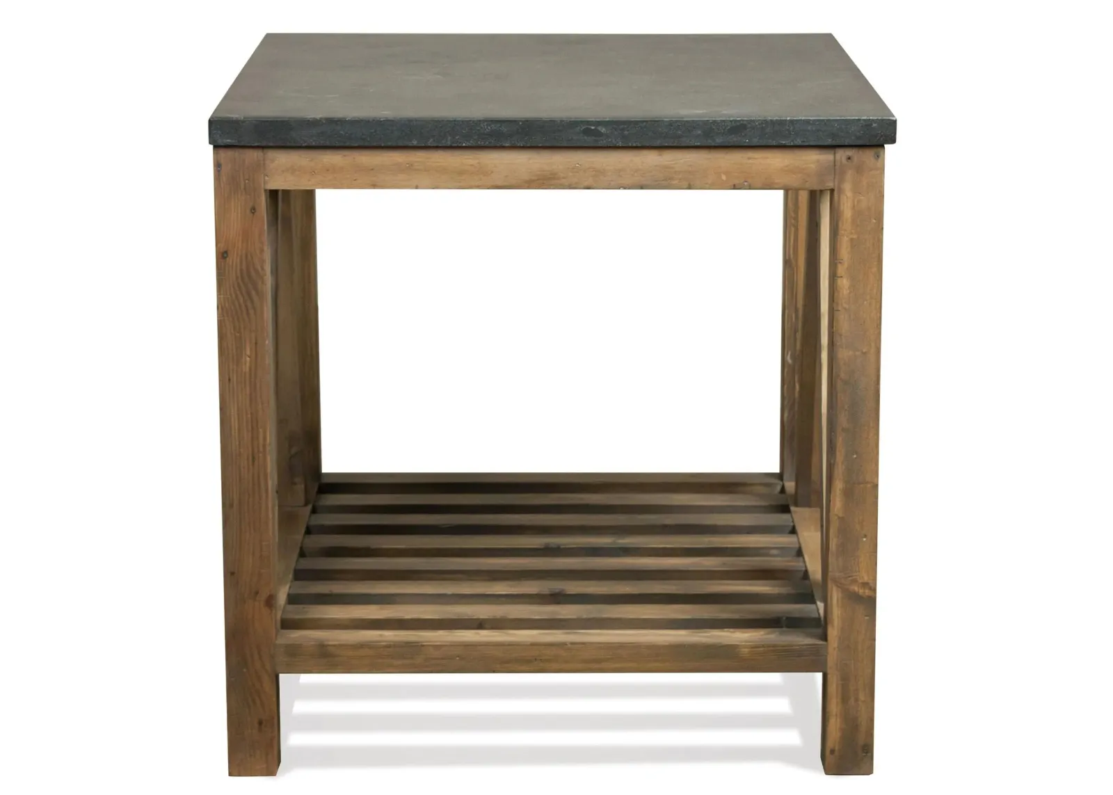 Weatherford Rectangular End Table in Reclaimed Natural Pine by Riverside Furniture