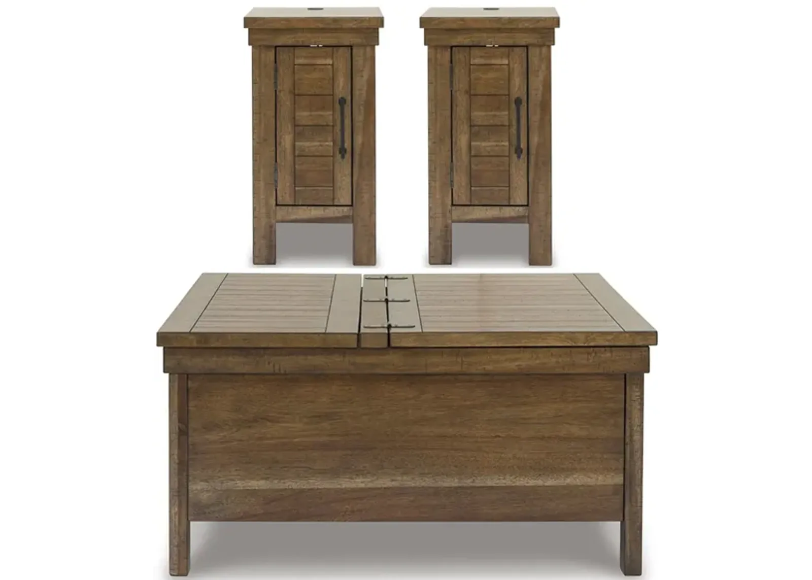 Montana 3-pc. Occasional Tables in Grayish Brown by Ashley Furniture