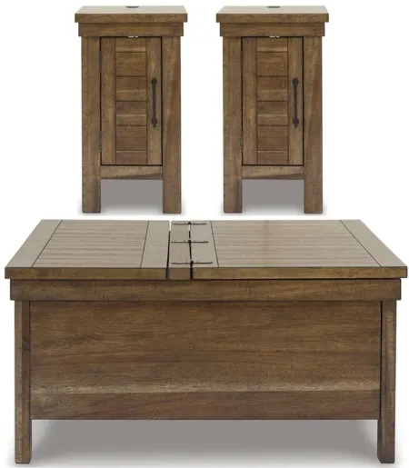 Montana 3-pc. Occasional Tables in Grayish Brown by Ashley Furniture