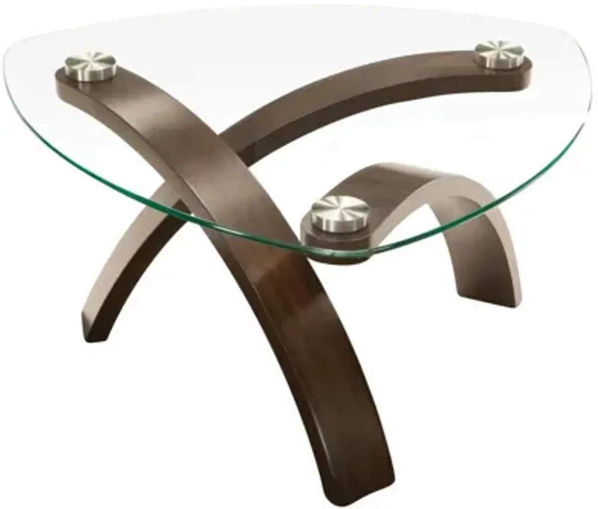 Allure Round Glass Coffee Table