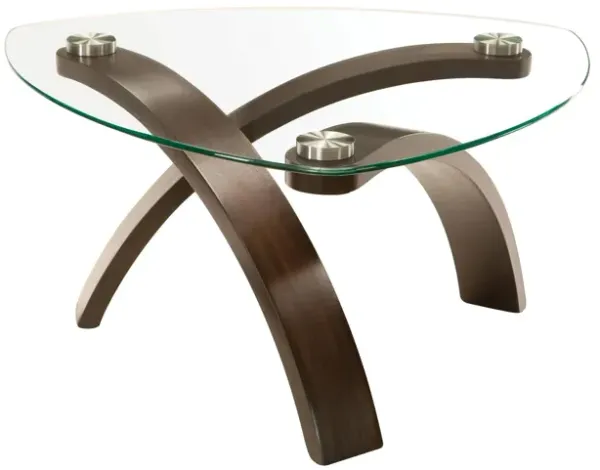 Allure Round Glass Coffee Table