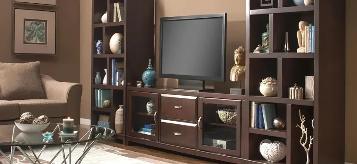 Granthom 3-pc. Wall Unit w/ 72" TV Console