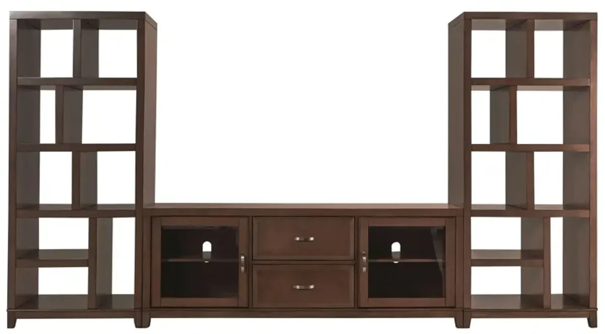 Granthom 3-pc. Wall Unit w/ 72" TV Console in Parkview by Bellanest