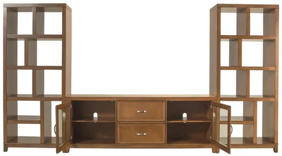 Granthom 3-pc. Wall Unit w/ 72" TV Console