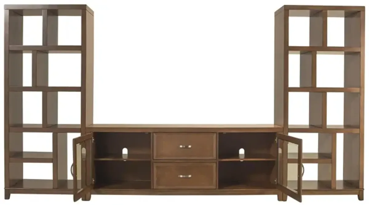 Granthom 3-pc. Wall Unit w/ 72" TV Console
