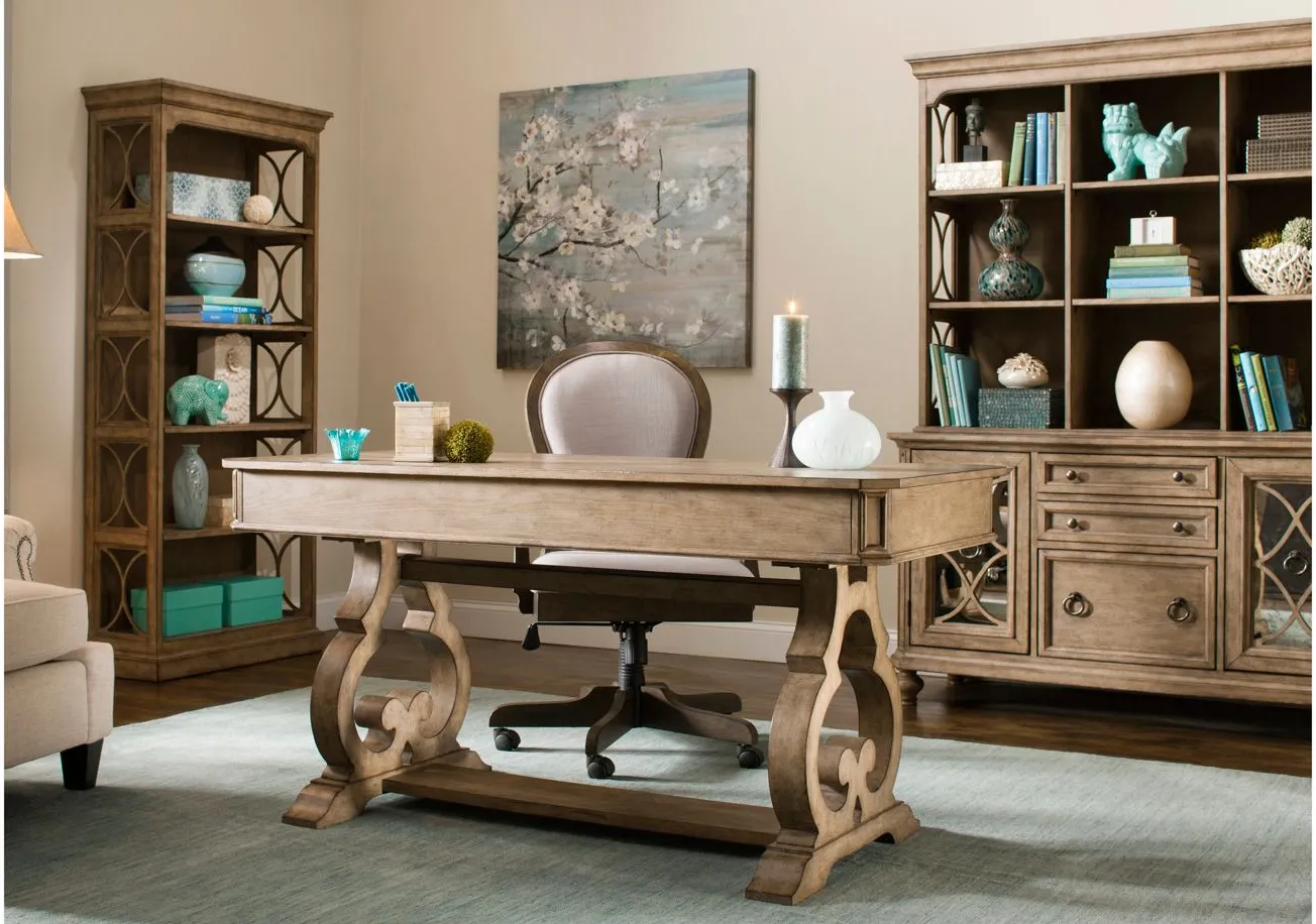 Celeste 2-pc. Home Office Set in Weathered Taupe by Liberty Furniture