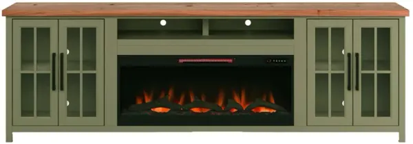 Vineyard Super Fireplace Console
