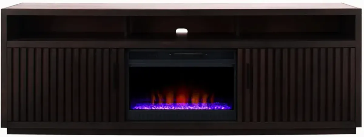 Henty 84" TV Console with Fireplace