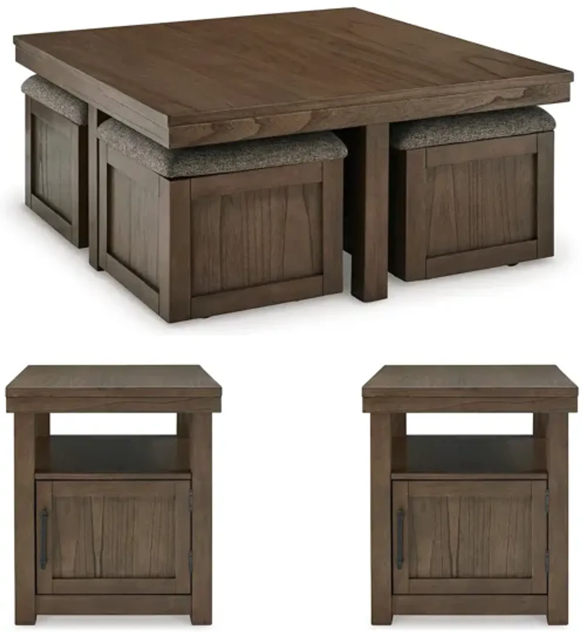 Boardernest 3-pc. Occasional Tables in Brown by Ashley Furniture