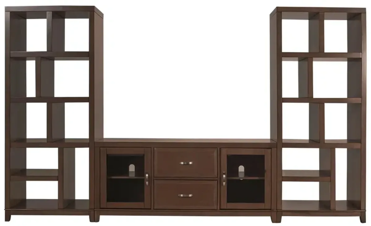 Granthom 3-pc. Wall Unit w/ 60" TV Console in Parkview by Bellanest