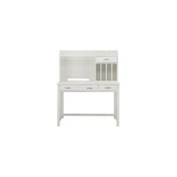 Linbrooke 2-pc. Writing Desk and Hutch in White by Bellanest