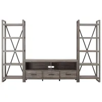 Fontaine Entertainment Center in Gray by Homelegance