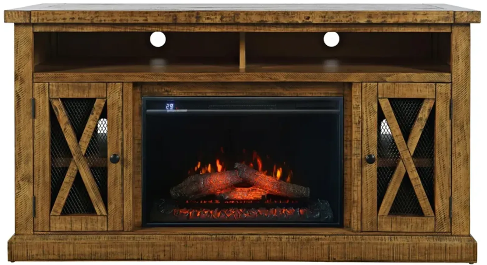 Telluride TV stand w/ Electric Fireplace