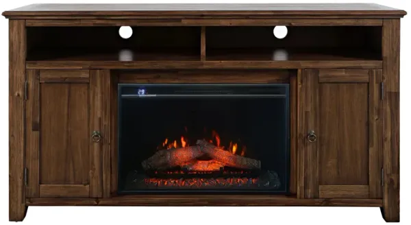 Bakersfield TV Stand w/ Electric Fireplace