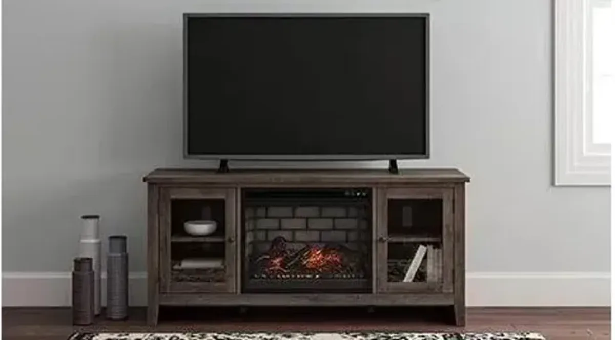 Arlenbry TV Stand & Electric Fireplace