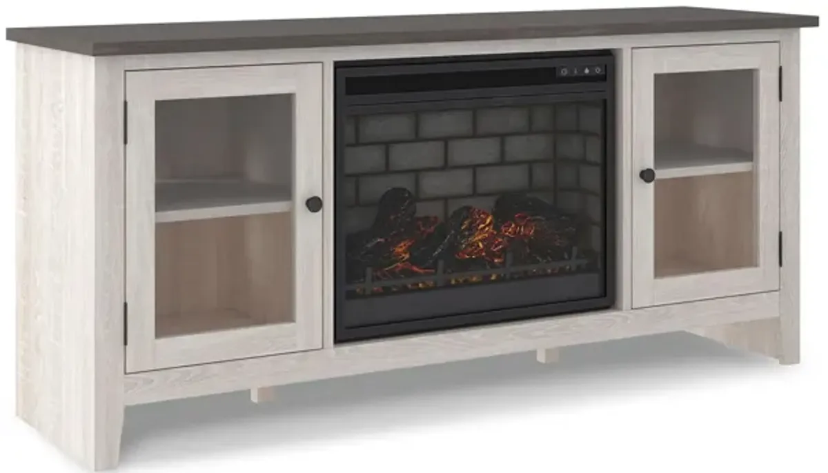 Dorrinson TV Stand & Electric Fireplace