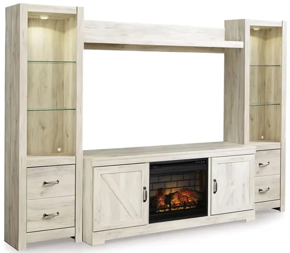 Bellaby 4-pc. Entertainment Center & Fireplace