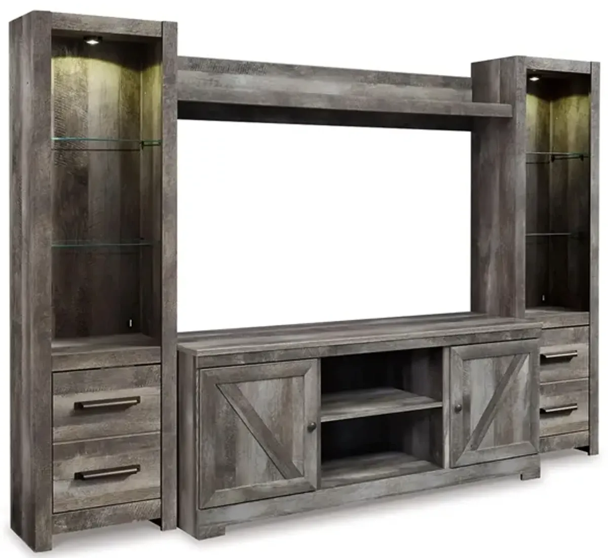 Wynnlow 4-pc. Entertainment Center