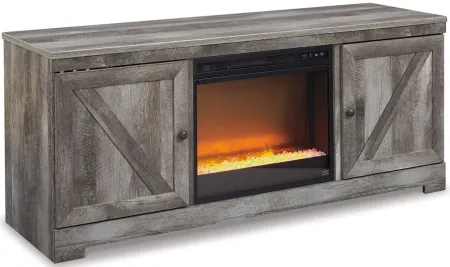 Wynnlow TV Stand & Fireplace in Gray by Ashley Furniture